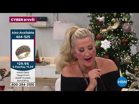 HSN | Heidi Daus Fashion Jewelry Gifts 12.04.2019 - 08 PM