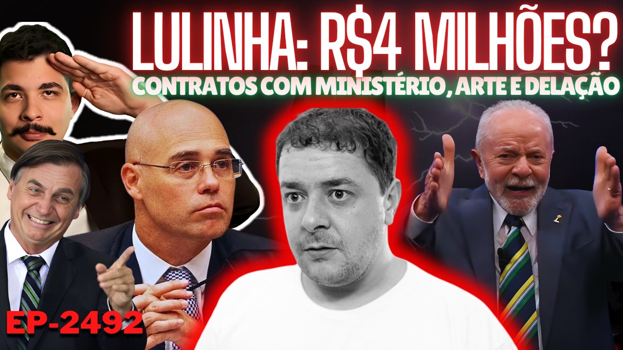 Caso Lulinha: Ao Menos R$4 Mi Recebidos, CONTRATOS Fechados Com MINISTÉRIO, OBRA de Arte e DELAÇÃO.