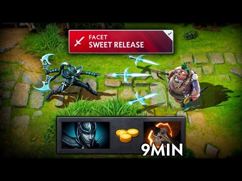 9Min Battle Fury Phantom Assassin 30 Kills Insane Rampage Carry Dota 2