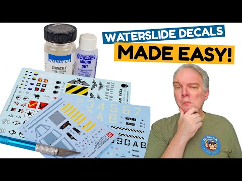 Applying Waterslide Decals Made Easy