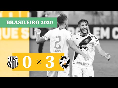 Ceará 0 x 3 Vasco - Gols - 20/08 - Brasileirão 2020