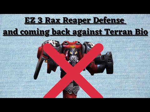 Countering 3 Rax Reaper and playing ZvT from behind : Tryhard Thursday Indepth