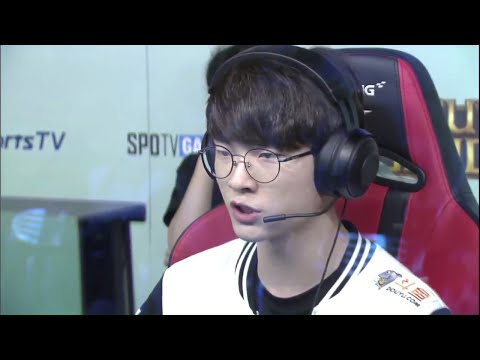 SKT Faker Lucian vs SSG Game 1 Highlights Playoffs Round 2