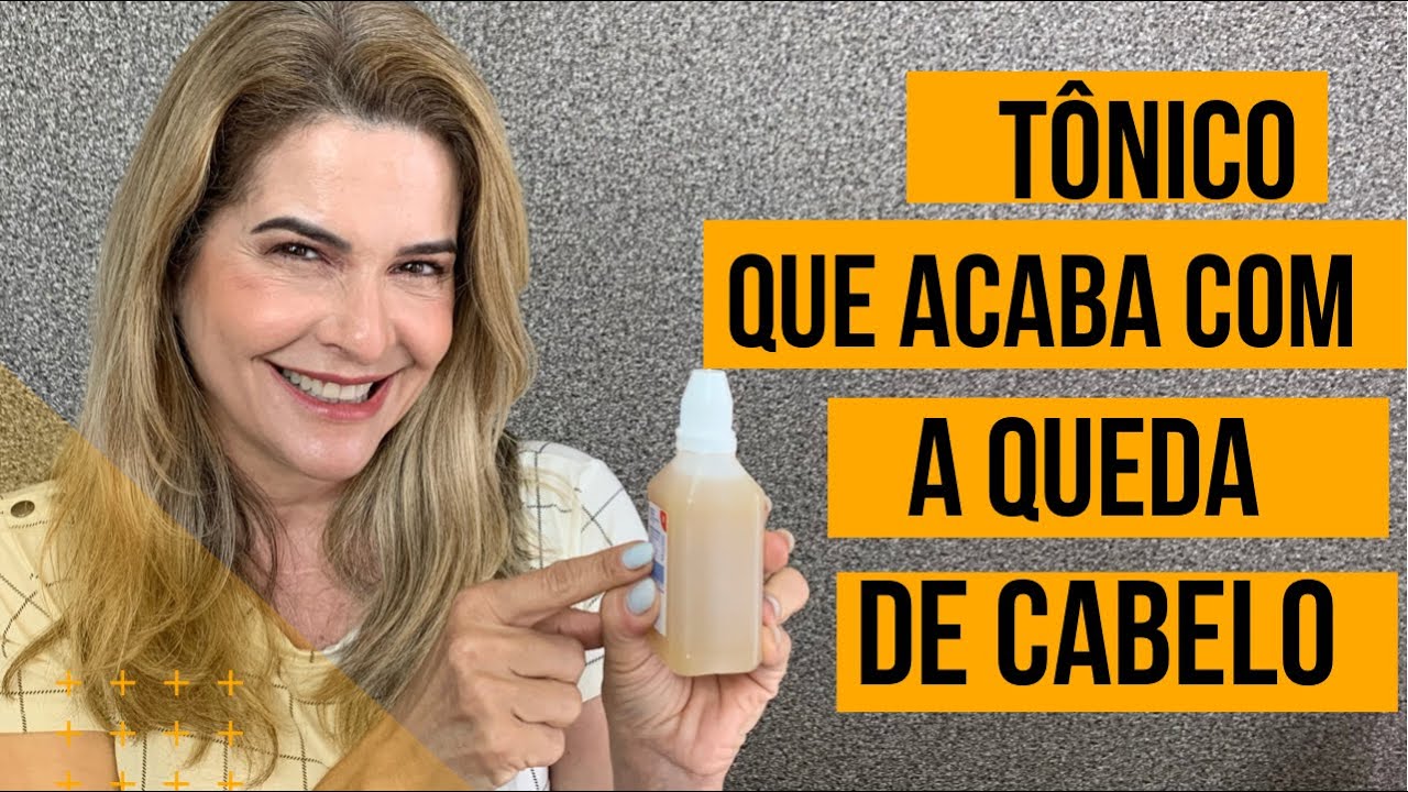 Tônico caseiro que acaba com a queda de cabelo
