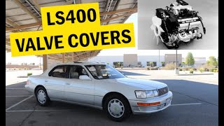 LEXUS LS400 VALVE COVER GASKETS HOW TO