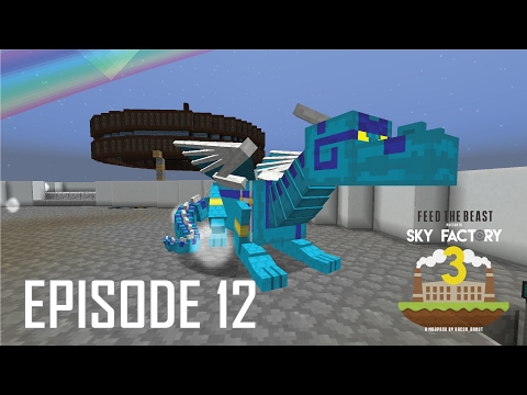 Sky Factory 3 - 12 - TOOLS, DRAGON AND AUTOMATION