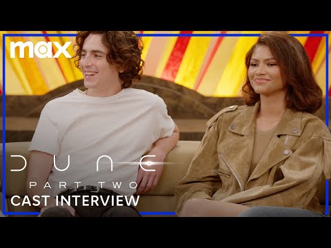 Zendaya, Timothée Chalamet, & The Cast Of Dune: Part Two Q&A