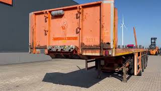 Semi-remorque plateforme Nooteboom OVB-73-04, 73 tons Ballast trailer, 4 axles, 3 hydraulic steerin | Image 4 - Autoline