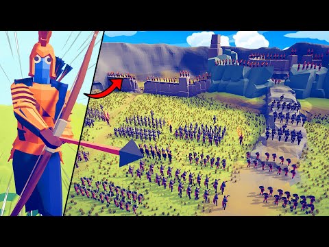 TABS Siege of HELMS DEEP Defense is EPIC!? - New TABS Map Creator Update!