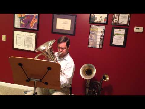 2014 Georgia All-State Band Euphonium Etudes - Middle School