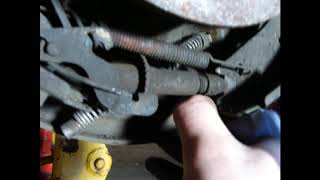 How to connect rear Emergency Brake cable - Ford Ranger