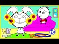 Exercise Play And Healthy Food Learn Healthy Habits For Kids With EK Doodles