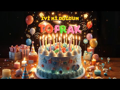 BUGÜN KİMİN DOĞUM GÜNÜ 🎈İyi Ki Doğdun TOPRAK🌟 Mutlu Yıllar Sana! Doğum Günün Kutlu Olsun TOPRAK