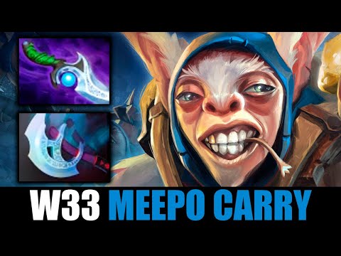 W33 Meepo Carry NON-STOP Roaming - There is Nothing That Can Stop This Man!!