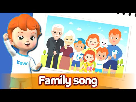We are a Family | Family members song