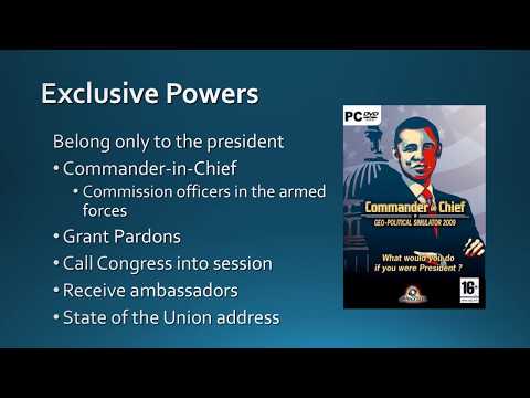 2.13 Formal Powers of the President AP GoPo Redesign Video