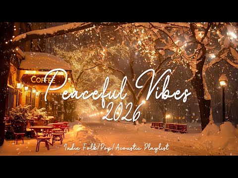 Positive Winter & Winter Vibes ❄️Best Indie Folk Music 2025 | Cozy & Peaceful Acoustic Playlist
