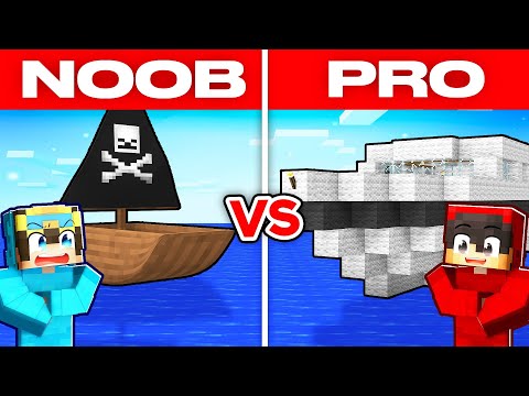 EPIC Minecraft Ship Showdown! Cash vs. Nico!!