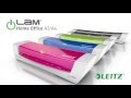 Leitz Bürogeräte Machine à plastifier iLAM Home Office A4 125 µm rose