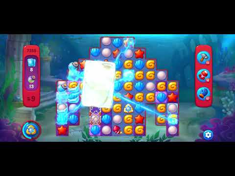 Fishdom Hard level 7356 no boosters フィッシュダム