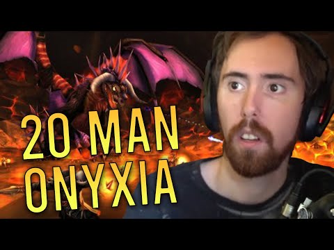 Asmongold's FIRST 20 Man Onyxia Kill Classic WoW