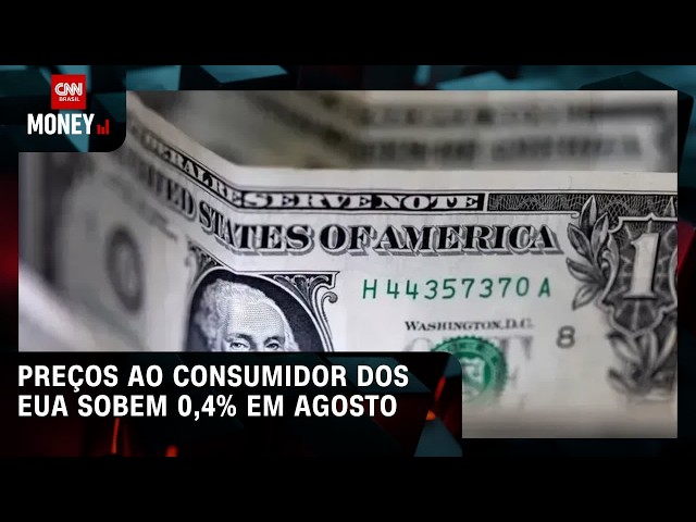 CPI: Inflação ao consumidor nos EUA sobe 0,4% em agosto | ABERTURA DE MERCADO