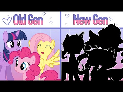 Designing the next MY LITTLE PONY (MLP) generation - Drawing Gen 6