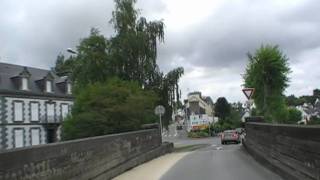 preview picture of video 'Driving Along Rue Marcel Milin & Rue de l'Amiral Bauguen, Châteaulin, France 23rd July 2010'