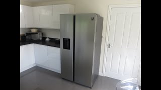 Samsung American fridge freezer review and unboxing