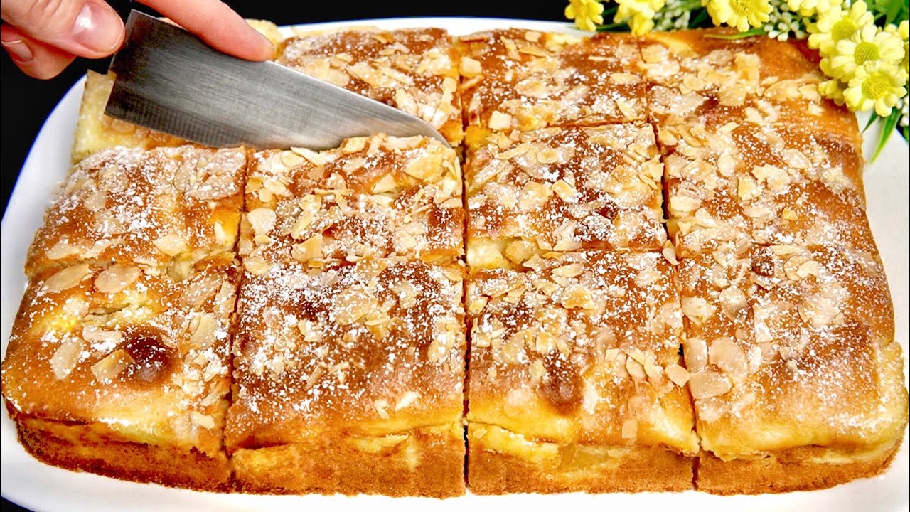 🍎🍏The famous German apple pie that drives the world crazy! Based on an old recipe!