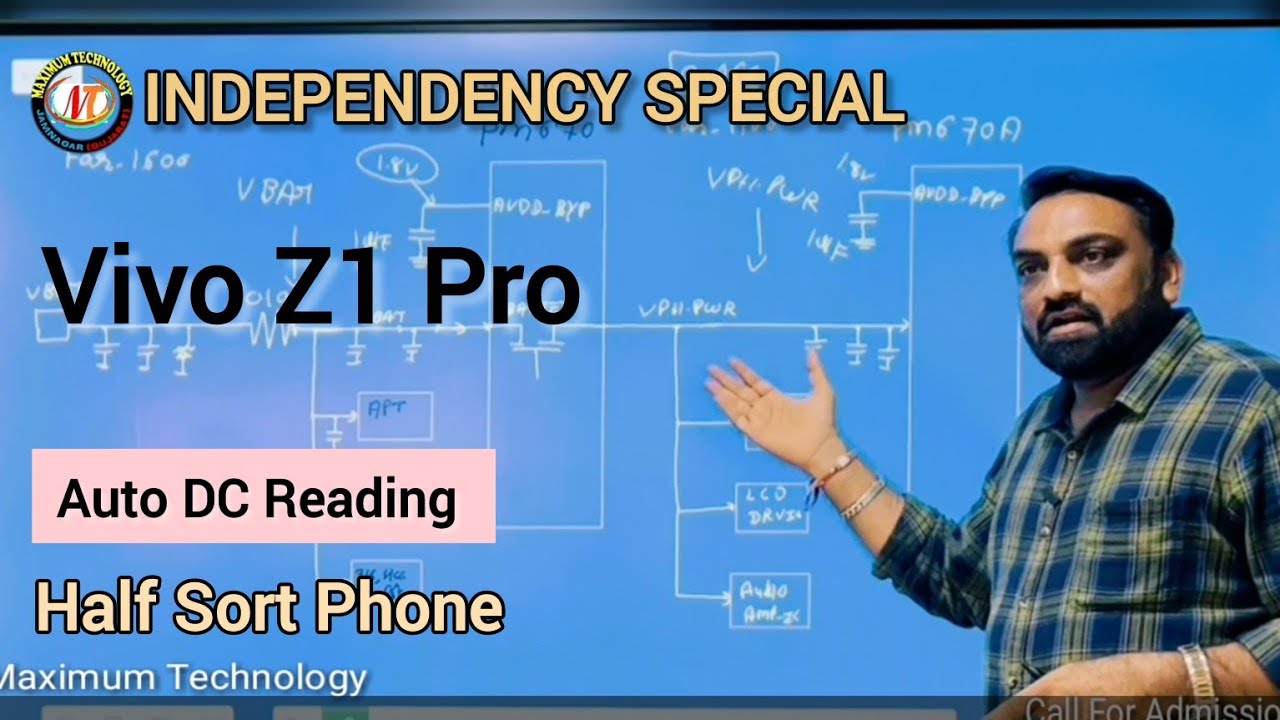 Vivo Z1 Pro Dead Phone || Auto DC Reading || Half sort Problem solution || Independence Day Special 