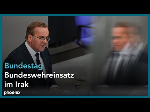 Bundestag: Debatte zum Bundeswehreinsatz im Irak