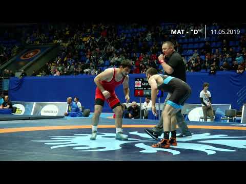 1/4 Final FS 70 kg MALAKOEVI RAMAZAN (GEO)   VIKTAR SEREDA (BLR)
