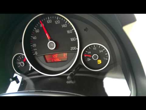 VW UP 1,0 l 44 kW (60 PS) Beschleunigung Acceleration 0-100