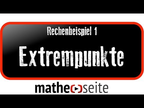 Mehrdimensionale Funktion: Extrempunkte berechnen, Beispiel 1 | A.51.02