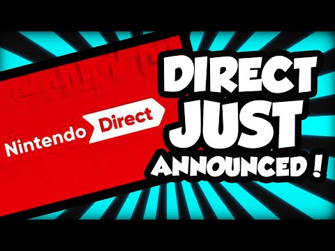 Nintendo Direct Announced! TOMORROW!