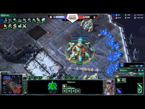 Bomber (T) vs HuK (P) G2 Red Bull Battlegrounds Austin Group C - Day 1