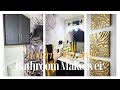 Modern/Glam Style | Half Bathroom (Small Powder Room) Makeover (Part Two)