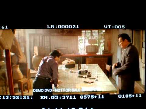 Michael Madsen punches Julian Cheah in the movie "Prince Of The City"