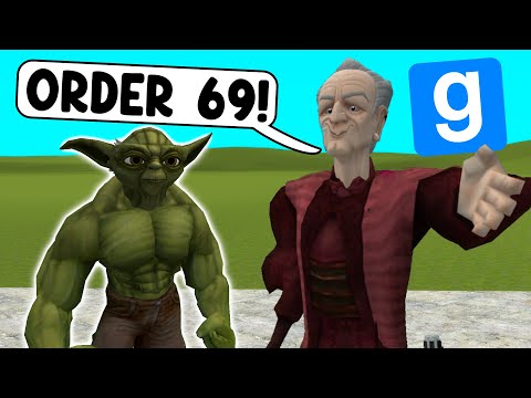I "Order 66" The Entire Server As Palpatine - Gmod Star Wars RP