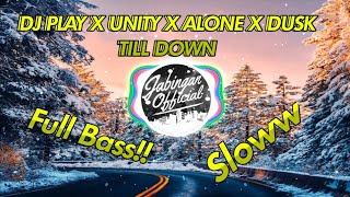 Download lagu DJ Play X Dusk till dawn X Alone X Unity Mashup By Ikyy Pahlevii! || Full basss mp3