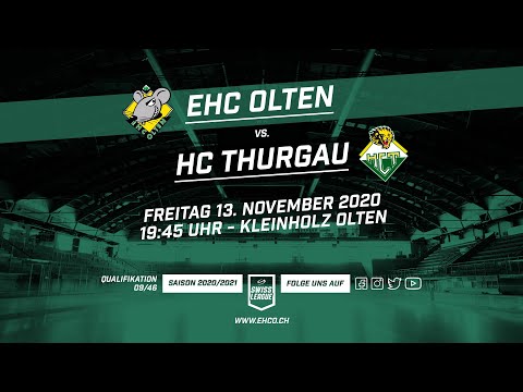 13.11.2020 EHC Olten - HC Thurgau 2:1 (Highlights)