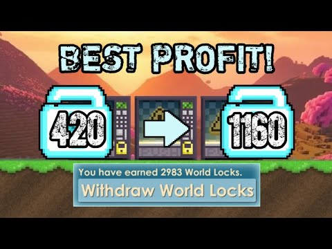 BEST PROFIT in Growtopia! How to GET RICH FAST in 2026! (EASY DLS)