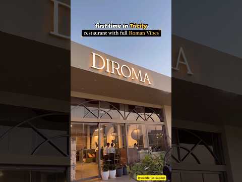 Roman Vibes Wala Restaurant | Diroma | #panchkula #cafe #cocktails  #shorts #ytshorts #youtubeshorts