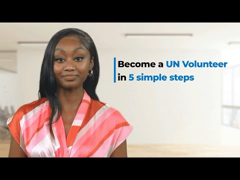 How to become a UN Volunteer in 5 simple steps