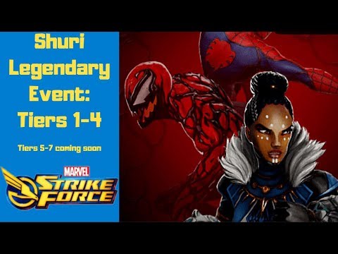 Shuri Legendary Event Guide and Gameplay | Marvel Strike Force