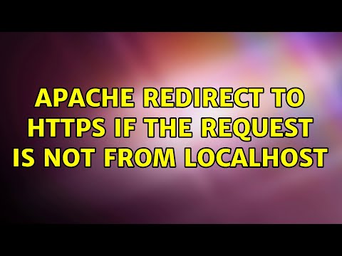 Apache Redirect To Https If The Request Is Not From Localhost