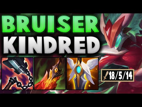 Bruiser Kindred Can Tank The Entire Enemy Team?! Goredrinker Kindred Is Crazy! - League Of Legends