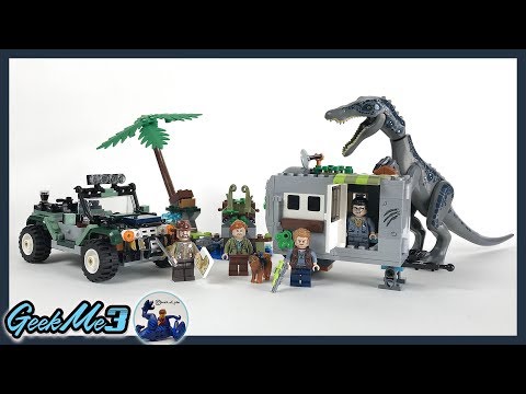 Jeux de construction LEGO®-Jurassic World™ L'affrontement du baryonyx la  chasse au trésor Jouets Dinosaure 7 Ans et Plus 52574 - Cdiscount Jeux -  Jouets