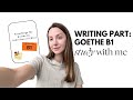 Goethe B1 Writing Exam Tips Sample Answers How To Pass The Schreiben Teil